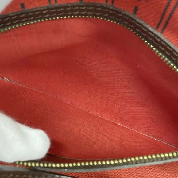 LOUIS VUITTON Brown Damier Neverfull PM Tote Bag - Picture 11 of 12